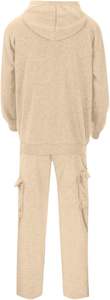 Fashionable Slim Fit Color Combination Men <b>Tracksuit</b> For Training Wear 2 Pieces Premium Quality Sportswear Stylish Comfort Fit - Product Image 2
