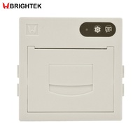 Impresora Térmica de Panel Brightek WH-E44 Mini de 58 mm, Interfaz RS232/TTL, Blanco y Negro, Compatible con Códigos de Barras 1D/2D, 203 DPI, en Stock