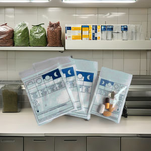 Bolsa de Embalaje Médica con Cierre de Cremallera de LDPE para Dispensación de Medicamentos en Farmacias y Almacenamiento Seguro en Hospitales y Clínicas - Product Image 1