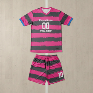 Meilleures ventes : Nouveaux ensembles d'uniformes de football d'hiver 100 % polyester respirants à manches courtes, personnalisables avec logo pour équipes - Product Image 2