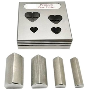 SUNTOOLS/STIPL Iron Irregular <b>Shape</b> Disc <b>Cutter</b> Set of 4 23MM 25MM with Box for Jewelry Making Model 280I(I) - Product Image 2