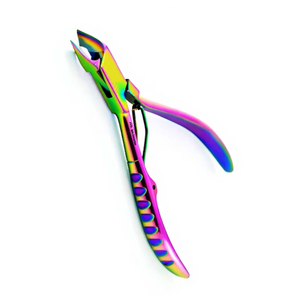 Cortacutículas Multicolor de Acero Inoxidable para Manicura y Pedicura, Herramienta para Remover Piel Muerta - Product Image 2