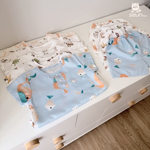 Conjunto Casual de Verano para Niños, Ropa Infantil al por Mayor, Transpirable y Suave, Conjuntos Infantiles de Alta Calidad, Prenda Vietnamita, Comodidad Durante Todo el Día - Product Image 5
