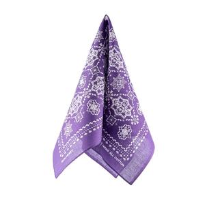 Bandana en coton personnalisé, châle carré à double impression, livraison rapide avec quantité minimale de commande bas, meilleur produit pour les fans et personnalisation du logo - Product Image 1