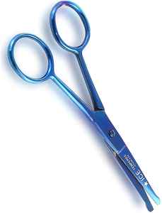 Professional Stainless Steel Grooming Scissors Personal <b>Care</b> Straight Ear Nose Hair Eyebrow Trimming Tool Texturizing Tool <b>Beard</b> - Product Image 3