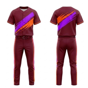 Uniforme de Béisbol de Primera Calidad, Material de Poliéster Duradero, Uniforme Deportivo para Exteriores, Venta en Línea - Product Image 1