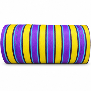 Rouleau de tissu tissé rayé 100 % nylon enduit PVC pour sacs, bagages, équipement de plein air, tapisserie, accessoires de mode – Durable et écologique - Product Image 1