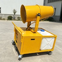 Dispositif de pulvérisation haute pression pour la suppression de la poussière sur les chantiers de construction, canon à brouillard industriel