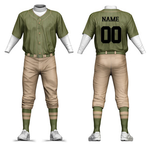 Your Own Design <b>Baseball</b> Softball Uniforms 100% Polyester Customizable Adult Unisex Breathable Quick Dry <b>Baseball</b> Uniform - Product Image 1