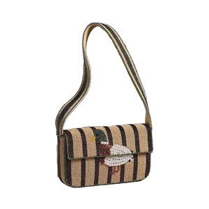 Bolso de Mano Elegante de Moda para Mujer, Diseño Indio, Hecho a Mano, con Marco Cuadrado de Piedras, Adornado con Perlas de Alta Calidad, Ideal para Bodas - Product Image 1