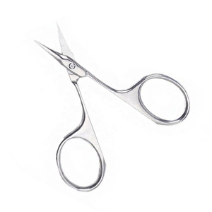 Outil de maquillage professionnel Medistar, pinces à sourcils en acier inoxydable de couleur personnalisée, ensemble de ciseaux à ressort, lame incurvée - Product Image 4