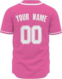 Maillot de baseball et de softball personnalisé pour jeunes, avec nom et logo, respirant, léger, pour joueurs de baseball et de softball – Vente en gros - Product Image 3