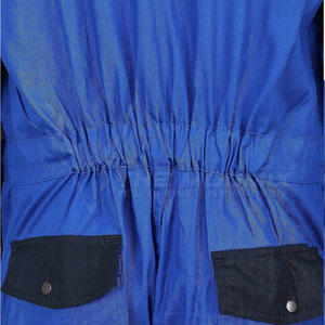Combinaison de travail pour ouvrier du bâtiment, en polyester respirant, tissu robuste, durable, vêtement de sécurité industriel, coupe confortable - Product Image 6