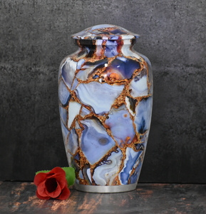 Falah International American Style Cremation Urns Adult <b>Memorial</b> Urns High Demand Unique Design Aluminium Cremation Urns 2026 - Product Image 4