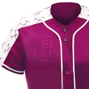 Uniforme de Béisbol de Estilo Moderno, Material de Secado Rápido y Cómodo, Perfecto para Entrenamientos y Juegos Competitivos - Product Image 5