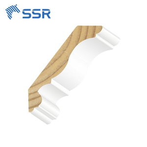 บัวเชิงผนังไม้สำเร็จรูป SSR สำหรับตกแต่งฝ้าเพดานและผนังภายใน เหมาะสำหรับงานก่อสร้าง - Product Image 2