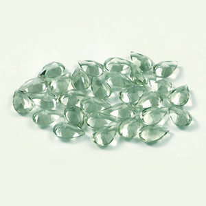 Gema Suelta de Amatista Verde Natural AAA, Corte Pera Facetado de 12x10 MM, con Luz, para la Elaboración de Joyería Fina Personalizada - Product Image 3
