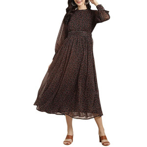 Vestido Estampado para Mujer, Atuendo Moderno con Estampado Floral, Material Ligero y Cómodo, Calidad Premium - Product Image 4