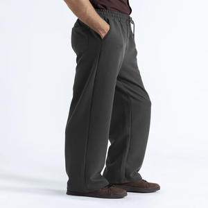 Pantalones Deportivos de Lona para Hombre, Cintura Alta, con Logotipo Personalizado, Pantalones Deportivos Casuales, 100% Algodón, Proveedor Mayorista - Product Image 2