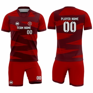 Custom Soccer Kit With Jersey Shorts <b>Socks</b> And Team Branding Football Sportswear Supplier - Product Image 1