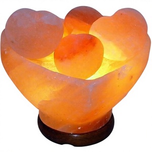Lámpara de Sal del Himalaya de Forma Irregular Hecha a Mano, Nueva, Color Rosa, Curativa, Armonizante, Purificante, Energizante, Reduce el Estrés, Ecológica, Amorosa - Product Image 3