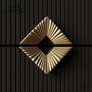 Round Brass Cabinet Knob White Mother of Pearl Inlay Geometric Star Design <b>Gold</b> Finish Decorative <b>Drawer</b> <b>Pull</b> Elegant Furniture - Product Image 2