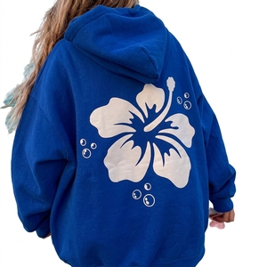 Women Winter Soft <b>Fleece</b> <b>Hoodie</b> <b>Oversized</b> Pullover Warm Long Sleeve Casual Lounge Streetwear Front Custom Printed Wholesale - Product Image 4