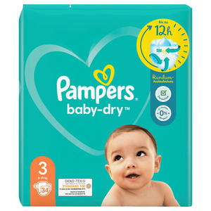 Pañales para Bebé Pampers de Todos los Tamaños - Compre Pañales para Bebé Pampers, Pampers, Baby Dry Pampers a Buen Precio - Product Image 1