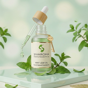 Huile de feuille de menthe à l'arôme riche et rafraîchissant pour les besoins de la vente en gros sur les plateformes B2B, l'emballage et la fabrication de produits cosmétiques - Product Image 1