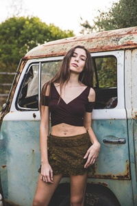 Minifalda Cruzada de Algodón Tejido a Crochet con Estilo Bohemio Ligero para un Look Etéreo y Caprichoso - Product Image 2