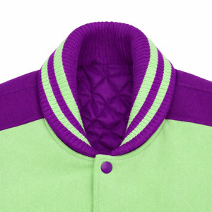 Custom Latest Designs <b>Long</b> Sleeve Baseball Varsity <b>Jacket</b> <b>Men</b> Plain Blank Varsity Letterman <b>Jackets</b> Top Sale Fresh Material - Product Image 6