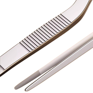 Pince à épiler de précision en forme de pistolet, ensemble de pinces chirurgicales avec pointes dentelées et poignée antidérapante pour l'élimination du cérumen - Product Image 5