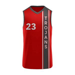 2024 nouveauté maillot de basket-ball personnalisé respirant et durable avec logo imprimé Design OEM ODM Service bas prix - Product Image 1