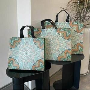 Custom Wine Bottle PP Non Woven <b>Bag</b> Plastic <b>bags</b> Custom printed Tote <b>bag</b> Reusable Carrier <b>Packaging</b> <b>Bag</b> OEM Vietnam Supplier - Product Image 1