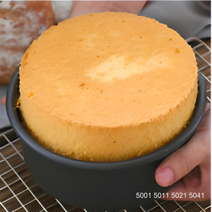Deep Side Non-toxic <b>Cake</b> <b>Tins</b> 6 <b>Inch</b> Round <b>Cake</b> Mold Black Aluminum Alloy Material for Wedding Birthday Baking Oven Safe - Product Image 5