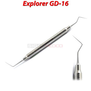 Professional Dental Probes 6.88 Inch Explorer DG 16 Hollow Handle Stainless Steel Endodontic Periodontal Exam Medic Instruments - Product Image 3
