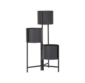 Modern Iron <b>Frame</b> Planter With Stand for Indoor Outdoor Decorative Green <b>Plant</b> and Floral Displays - Product Image 3