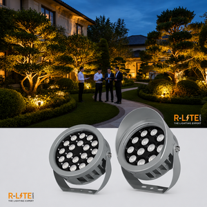 Construction Tower Lamp 216W High Power IP65 Waterproof LED Spotlight 10-60 Beam Angle RGBW 6000K Color Temperature - Product Image 4
