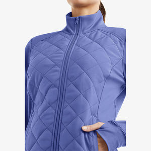 Nouvelle Veste de Travail Hiver 2026 pour Femme – Modèle Épais avec Col Design, Coupe Ajustée, en Coton et Polyester - Product Image 5