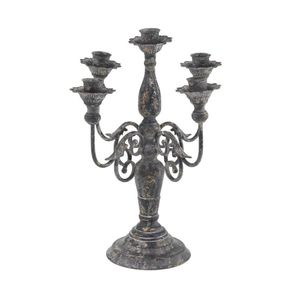 Handmade Metal <b>Candelabra</b> Candle Holder Unique Artistic Design For Dining Table Wedding Centerpiece Home Decoration - Product Image 3