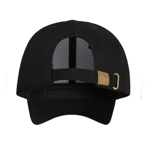 Gorra de Béisbol Estructurada de 5 Paneles con Visera Curva, Personalizada con Logotipo Bordado, Deportiva, Transpirable, Impermeable, 100% Algodón, Unisex - Product Image 3