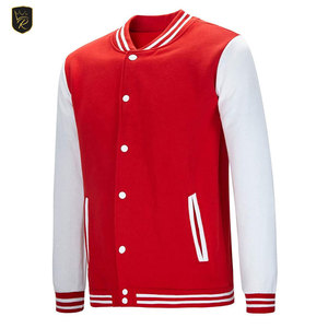 Wool Body Men Letterman Jacket Contrast Fabric Sleeves <b>Covered</b> <b>Button</b> Closure Casual Street Wear Warm Daily Use Durable Fit - Product Image 2