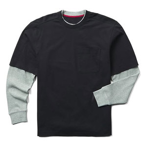 Camisa de Doble Capa, Tejido Transpirable y Ligero, Costuras Duraderas, Ajuste Cómodo, Uso Diario Informal, Estilo Moderno - Product Image 1