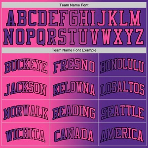 Camisetas de Baloncesto Sublimadas de Alta Calidad con Nombre y Número Personalizados, Degradado Rosa Morado, Unisex, Sin Mangas, Malla Transpirable - Product Image 2
