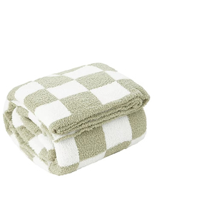Couverture de lit unie de qualité professionnelle, tissage de luxe, finition extra douce, tissu ultra doux comme des plumes, personnalisable, élégante et confortable - Product Image 1