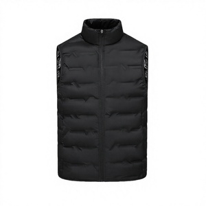 Gilet matelassé décontracté multi-poches imperméable pour homme, respirant, 100% polyester, pour la pêche, la chasse, la randonnée, usage tactique en hiver - Product Image 5