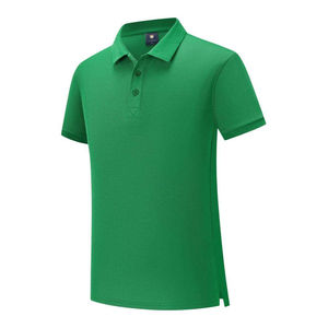 Polo pour homme 100% coton, respirant, à séchage rapide, anti-transpiration, tissu tricoté brodé, tee-shirt décontracté pour le sport - Product Image 6