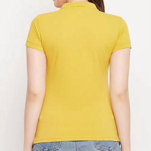 Polos de Mujer Más Vendidos, Logotipo Bordado Personalizado, Manga Corta, Algodón Piqué, Ropa Deportiva de Golf, Uniformes de Trabajo para Mujer - Product Image 6