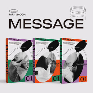 PARK JIHOON-1st Studio Album [Message] อัลบั้มภาพถ่ายพร้อมซีดีและโฟโต้การ์ดของแท้จากเกาหลี สำหรับแฟนคลับเคป๊อปทุกวัย รุ่น BGCD0149 - Product Image 2