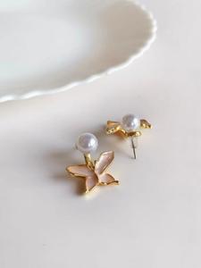 Pendientes con diseño de mariposa únicos y más vendidos, joyería de moda para mujer, acabado elegante, para bodas, uso diario, de Exima - Product Image 1